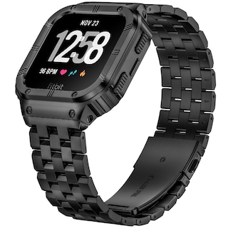 Foto 1 | Correa De Reloj Suplink De Acero Inoxidable Para Fitbit Versa 4/3/2 - Venta Internacional.