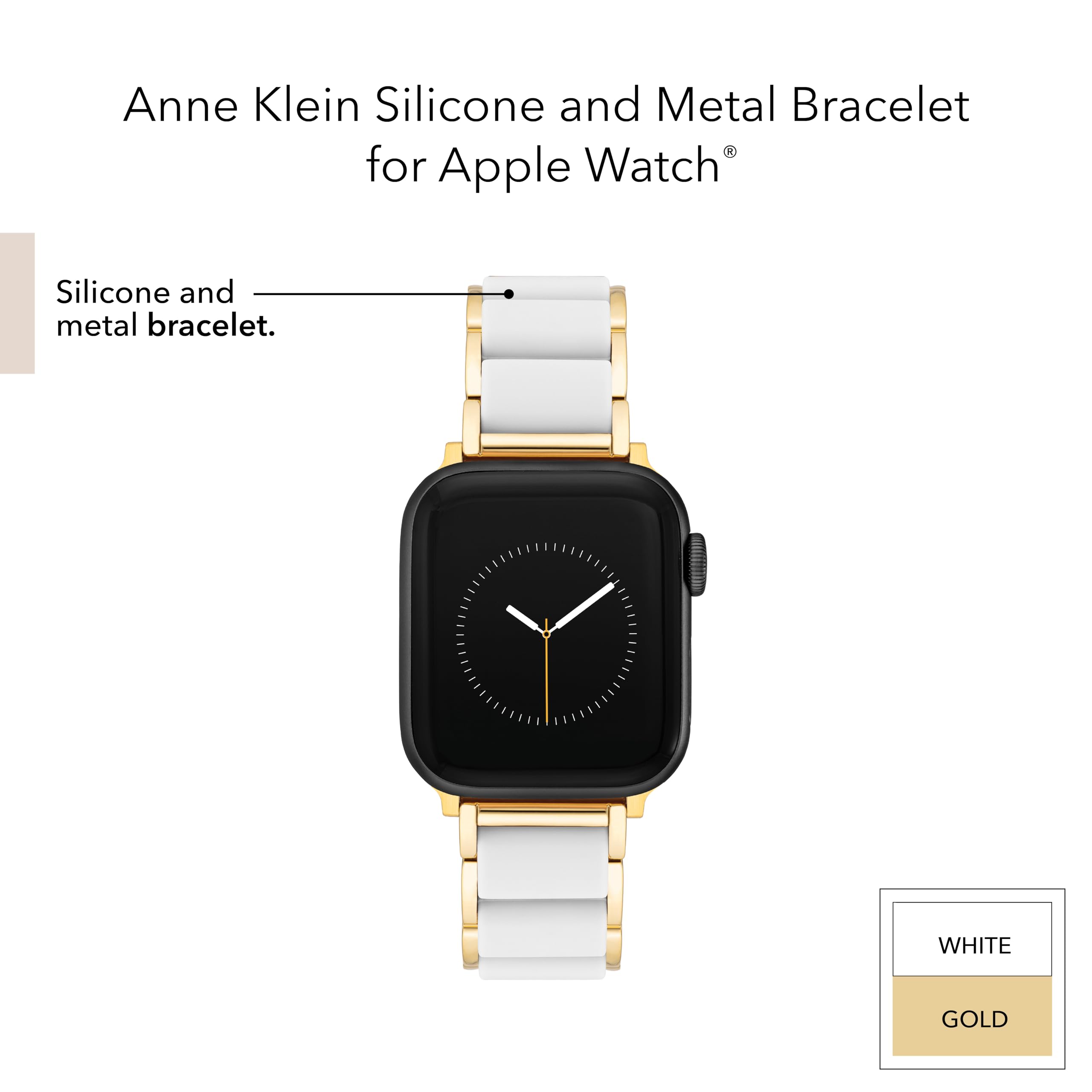 Foto 3 pulgar | Correa Anne Klein para Apple Watch-Venta Internacional