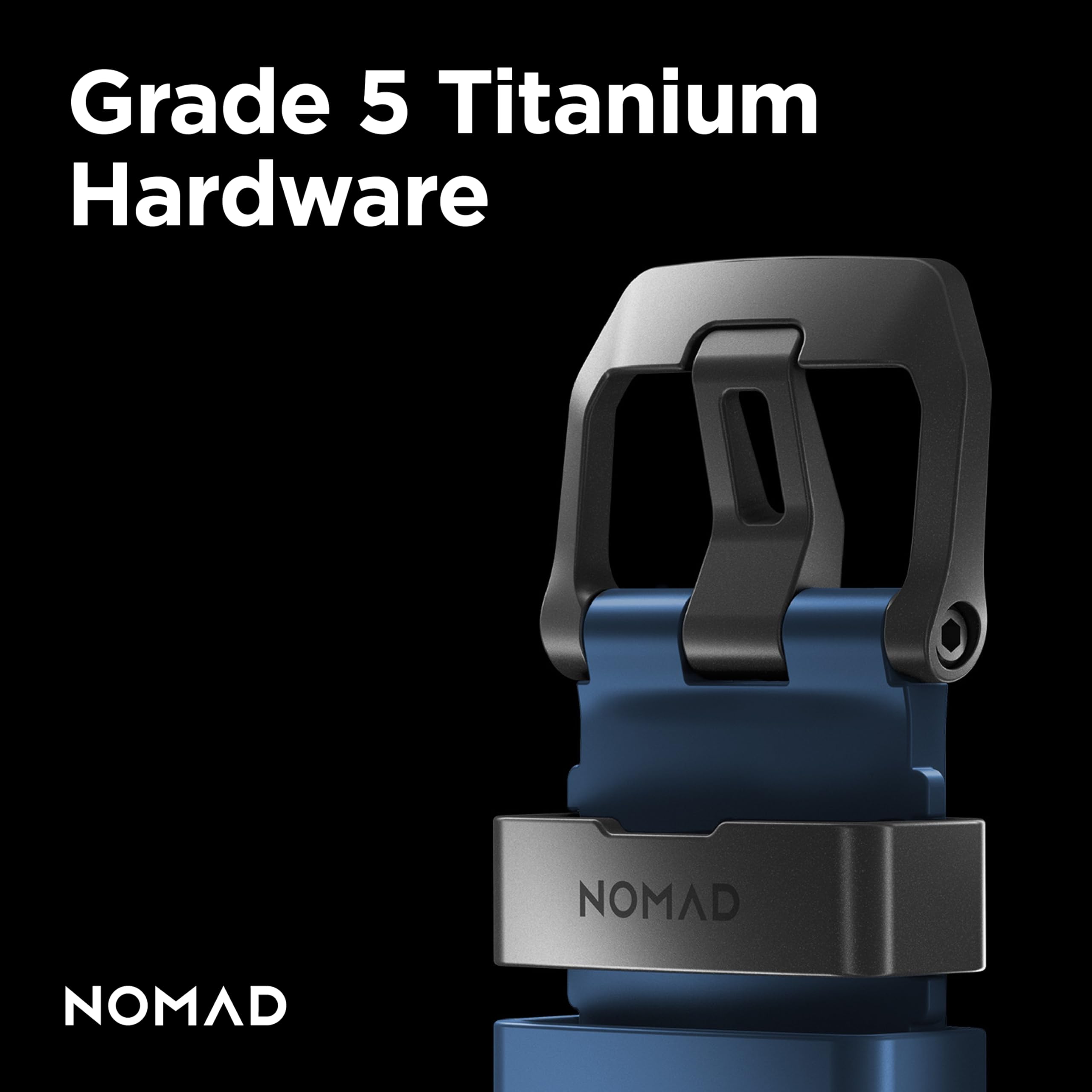 Foto 7 pulgar | Correa para Apple Watch Nomad Rocky Point Azul Atlántico - Venta Internacional