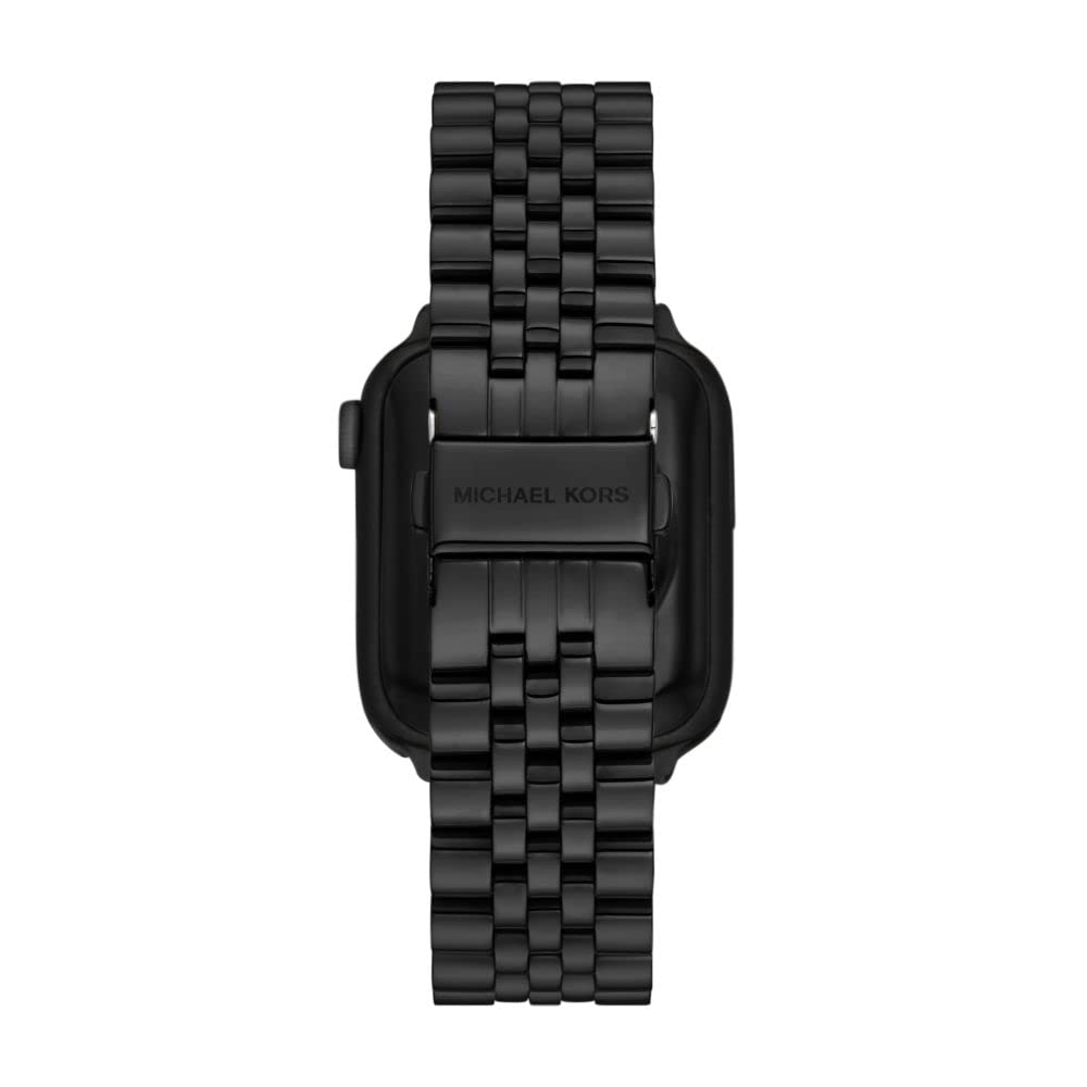 Foto 3 pulgar | Correa de Reloj Michael Kors de Acero Inoxidable Negro para Apple Watch - Venta Internacional