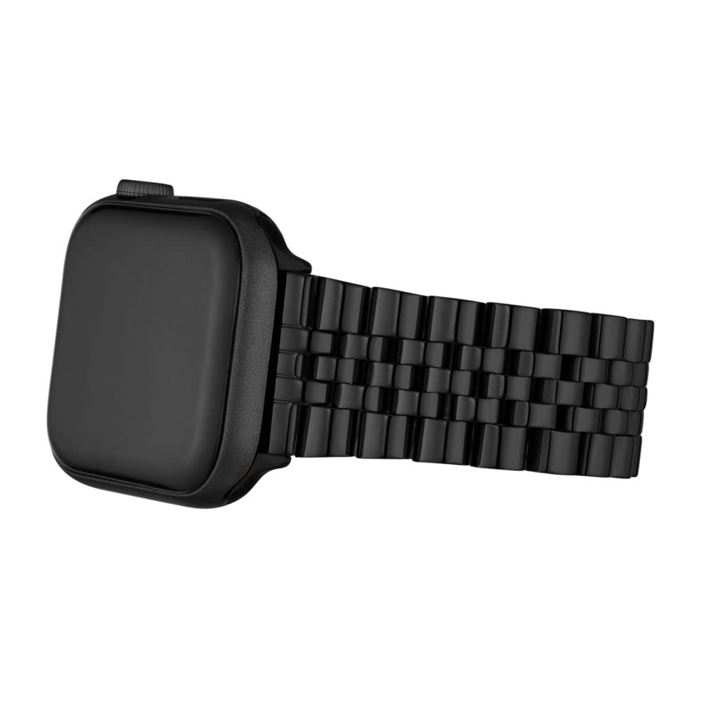 Foto 4 pulgar | Correa de Reloj Michael Kors de Acero Inoxidable Negro para Apple Watch - Venta Internacional