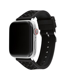 Foto 1 | Correa de Silicona Coach Signature para Apple Watch de 42/44 mm - Venta Internacional