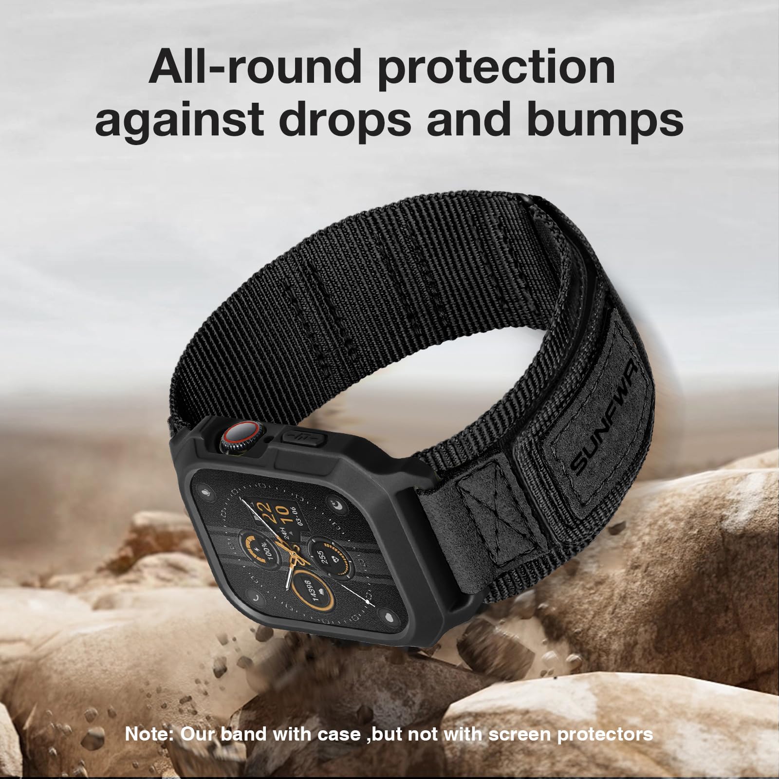 Foto 6 pulgar | Correa de Reloj Sunfwr Compatible con Apple Watch - Venta Internacional