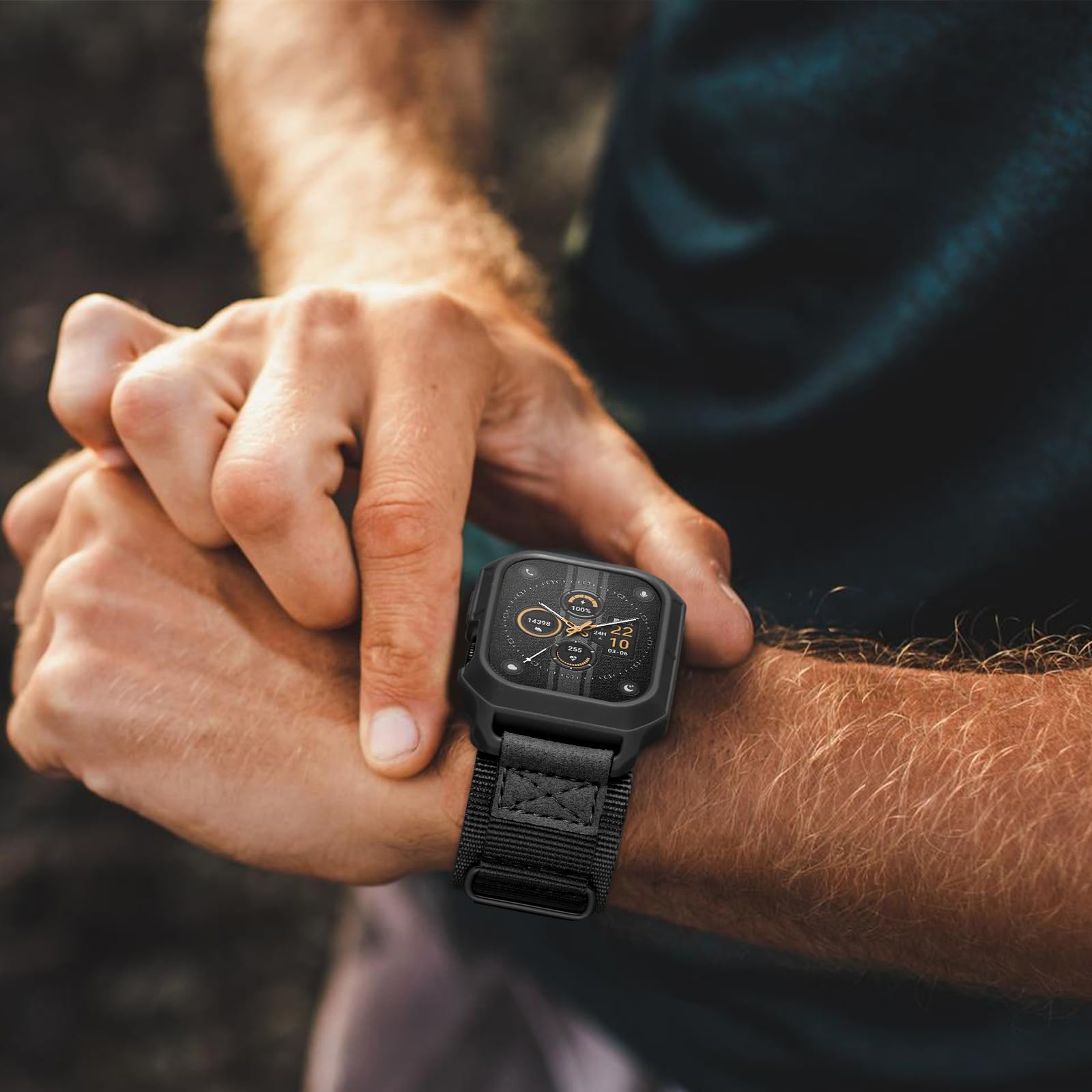 Foto 7 | Correa de Reloj Sunfwr Compatible con Apple Watch - Venta Internacional