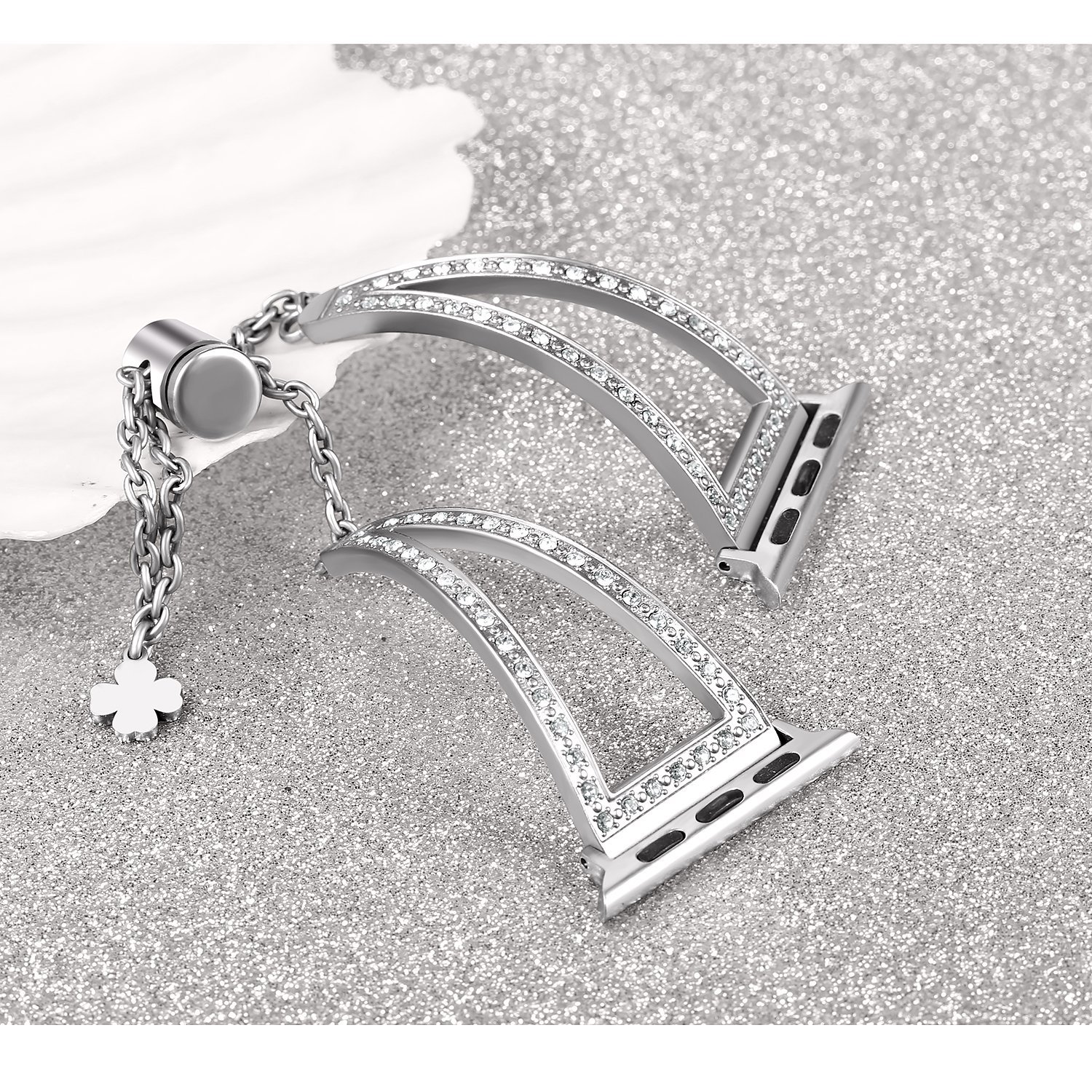Foto 4 pulgar | Correa de Reloj Secbolt Bling Acero Inoxidable - Venta Internacional