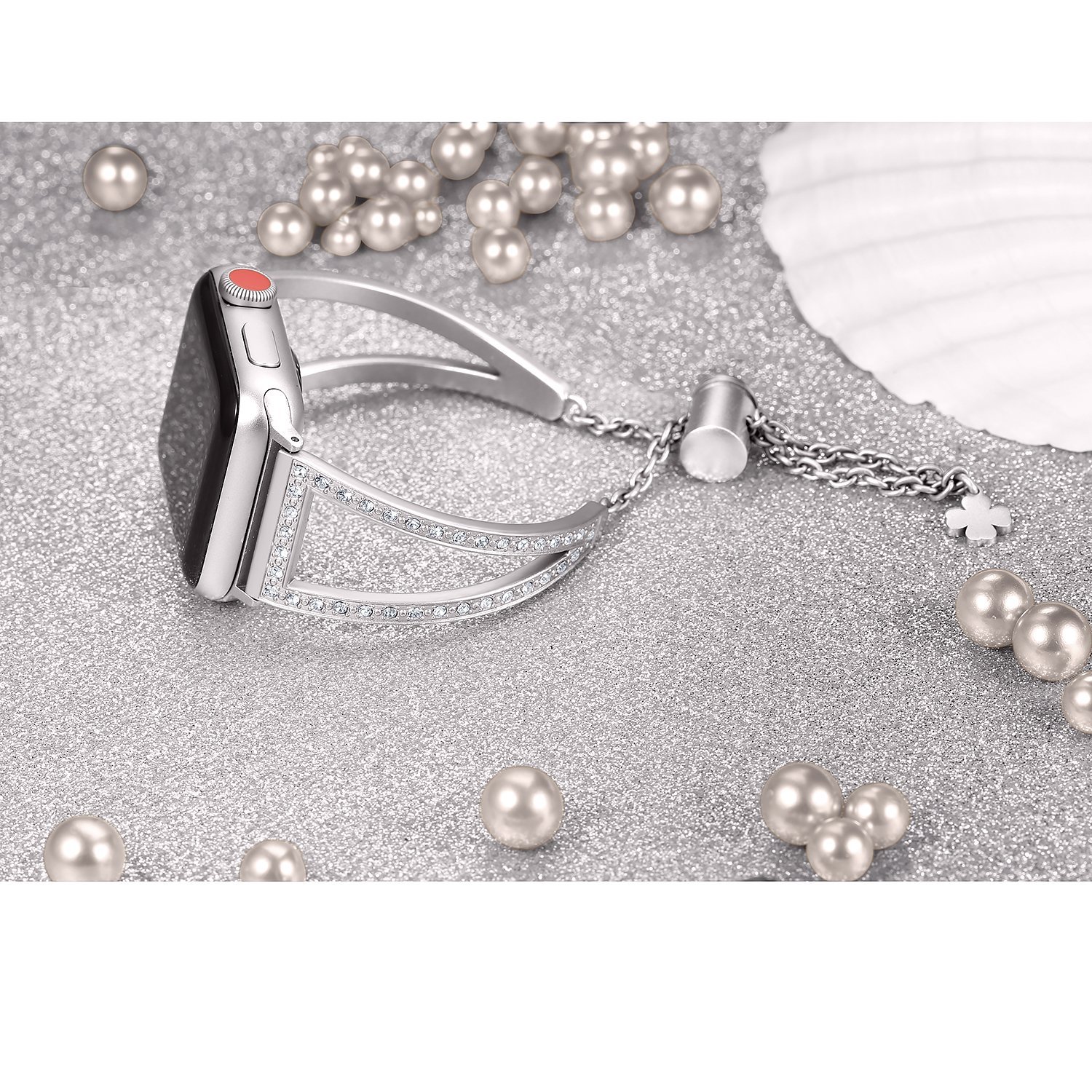 Foto 5 pulgar | Correa de Reloj Secbolt Bling Acero Inoxidable - Venta Internacional