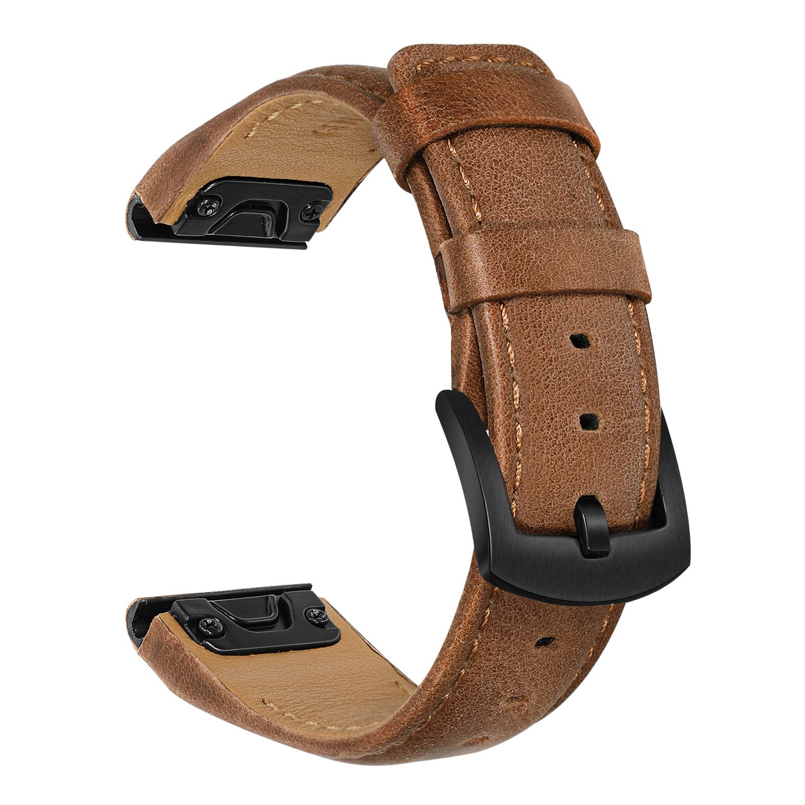 Foto 2 pulgar | Correa de Reloj Trumirr para Garmin Fenix 8 51 mm 7x 6x Pro 5 Café - Venta Internacional