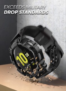 Foto 6 | Funda Protectora Supcase Galaxy Watch 5/4 Negro - Venta Internacional