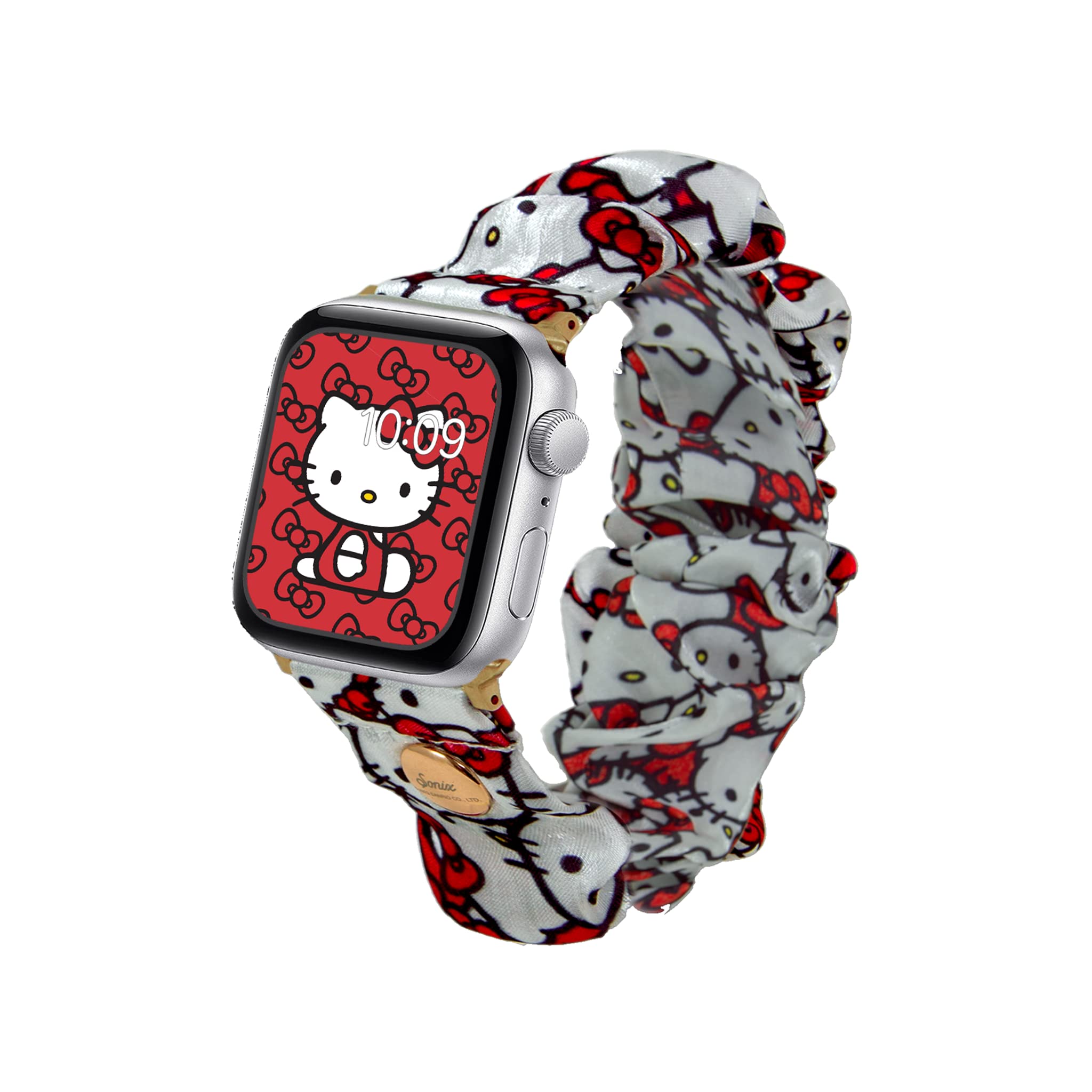Foto 1 | Reloj Band Sonix X Sanrio Scrunchie Hello Kitty para Apple - Venta Internacional