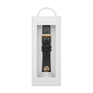 Foto 3 | Correa de Reloj Michael Kors de Piel para Apple Watch 38 40 41 mm Negro - Venta Internacional