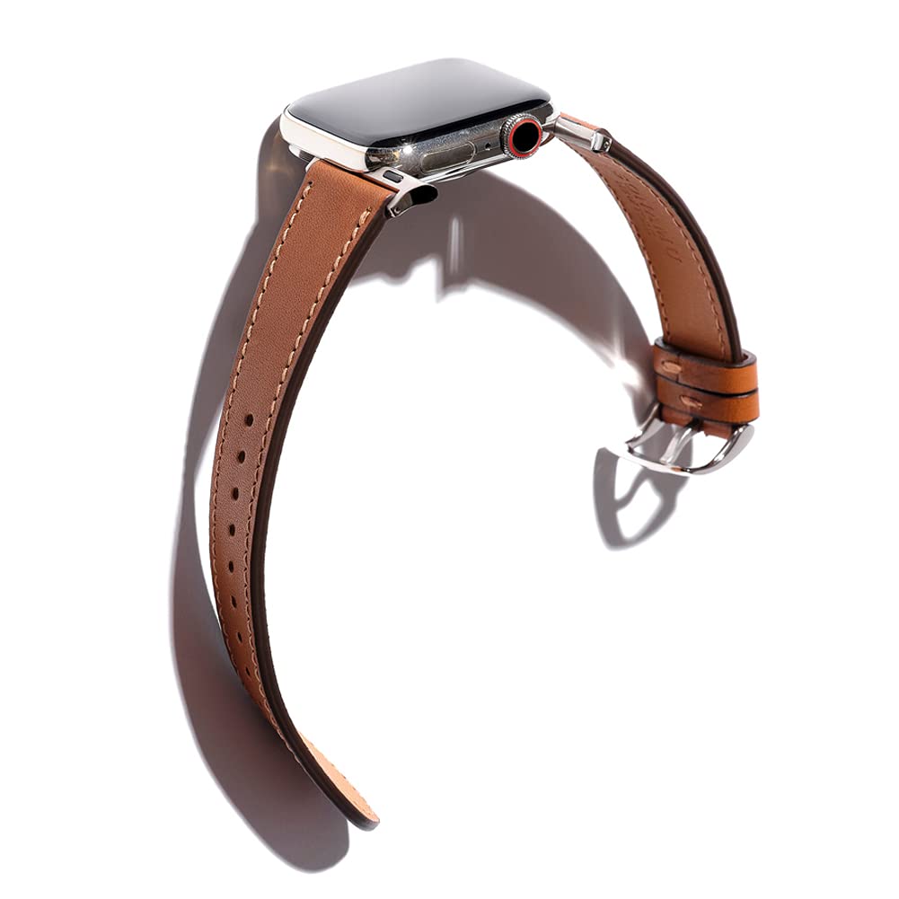 Foto 2 | Correa de Piel para Apple Watch Sonamu New York New Barenia - Venta Internacional