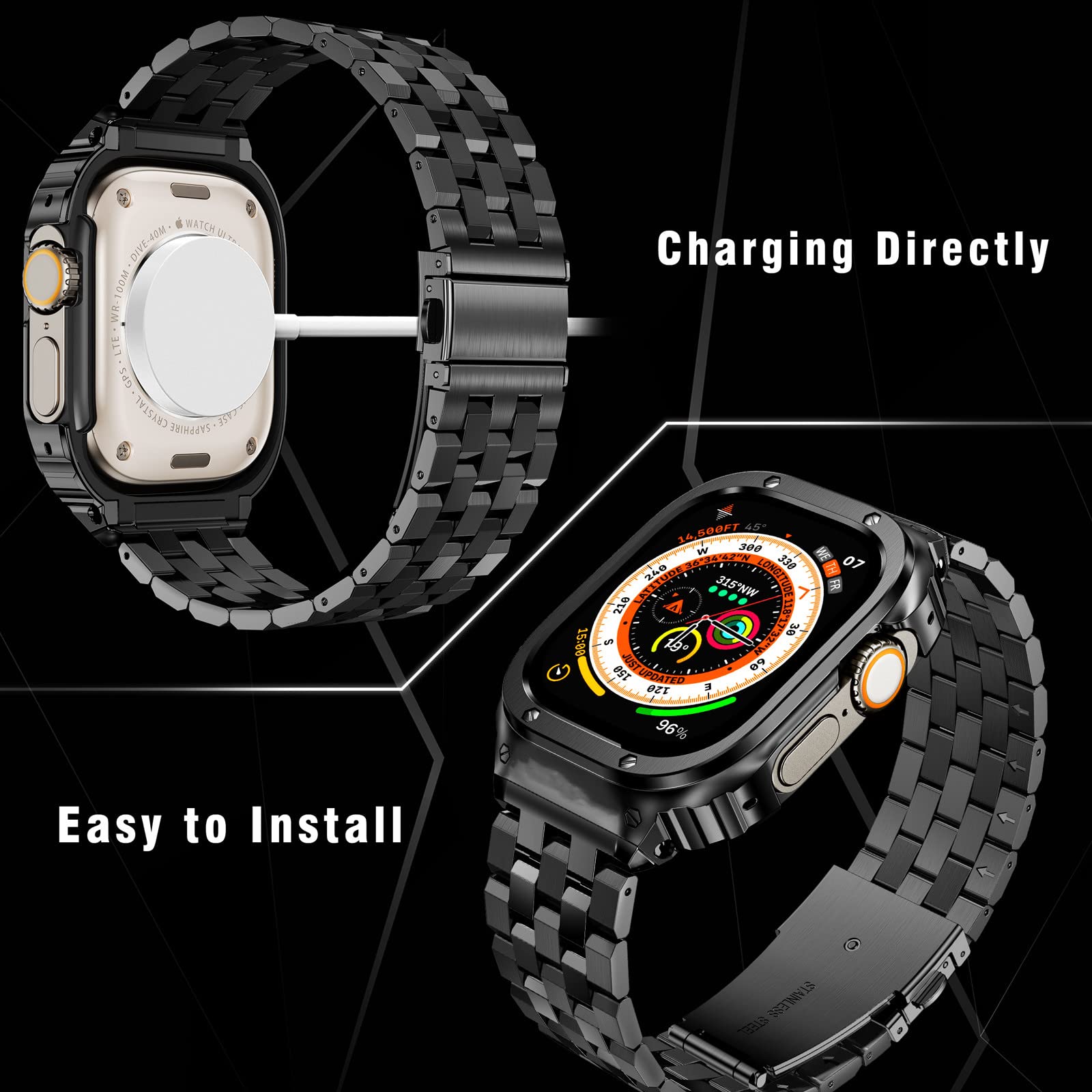 Foto 3 pulgar | Correa y Funda Suplink para Apple Watch-Venta Internacional