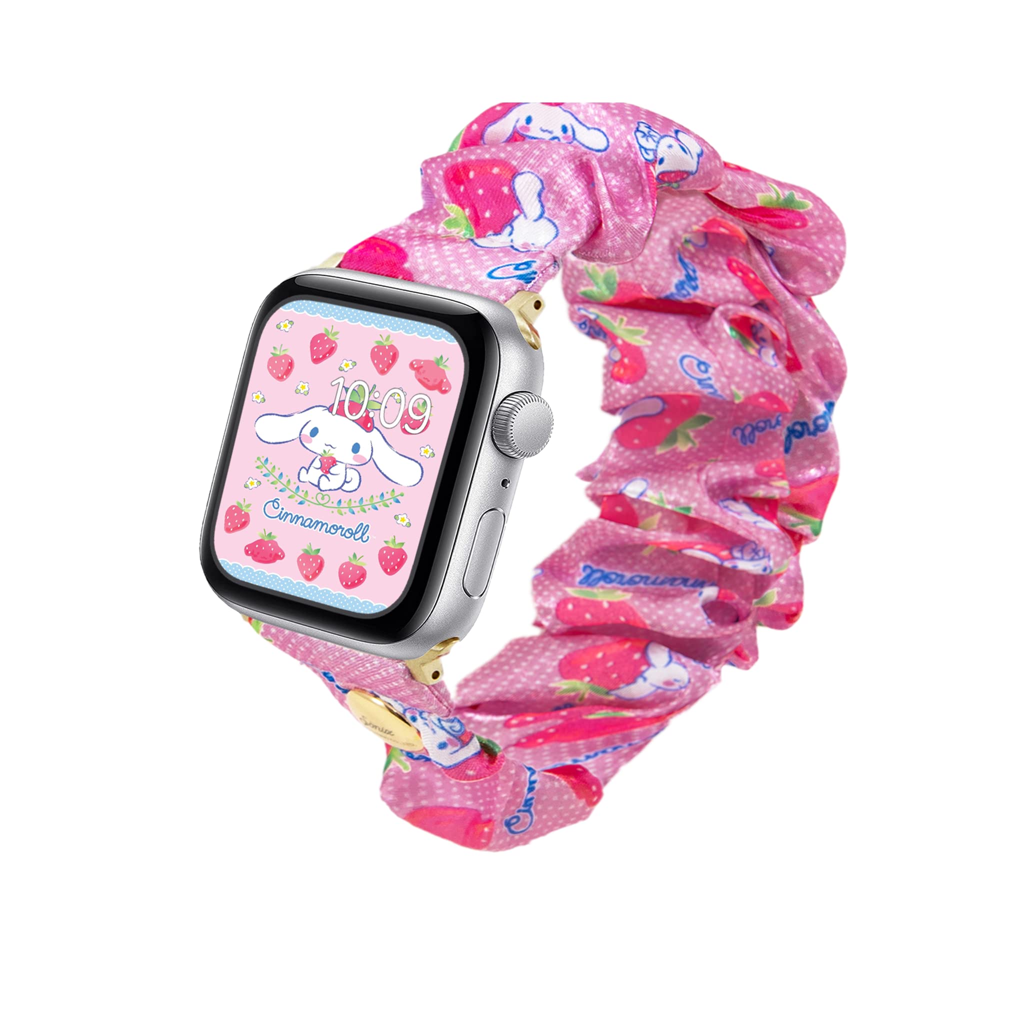 Foto 2 pulgar | Correa De Reloj Sonix X Sanrio Scrunchie Compatible con Apple 38/40/41 Mm - Venta Internacional