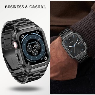 Foto 4 | Correa y Funda Miohhr para Apple Watch de 45 mm-Venta Internacional
