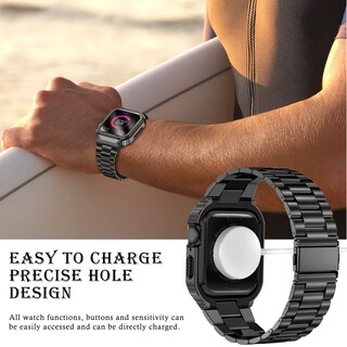 Foto 6 | Correa y Funda Miohhr para Apple Watch de 45 mm-Venta Internacional