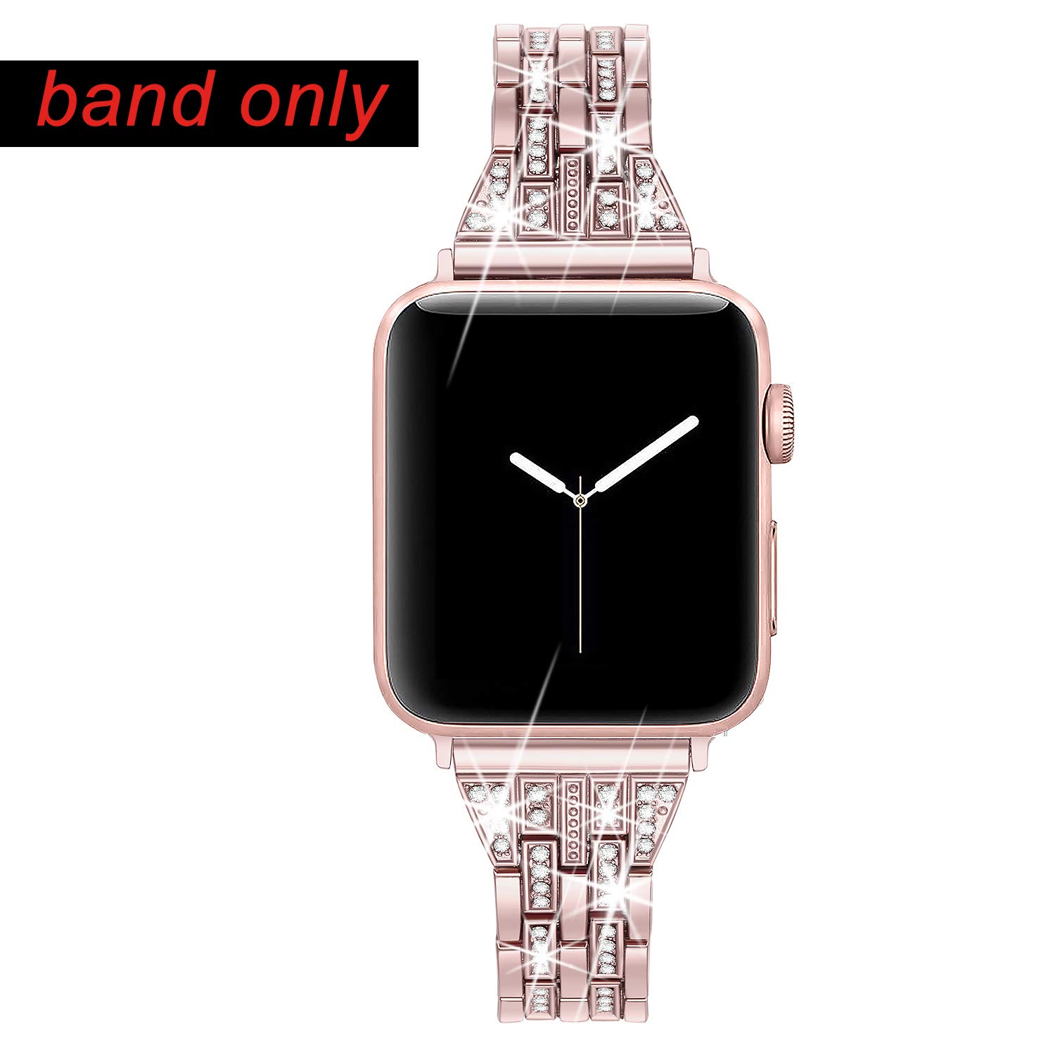 Foto 4 pulgar | Correa de Reloj Secbolt Bling Metal para Apple 38-42 Mm - Venta Internacional