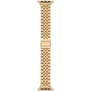 Foto 1 | Correa de Reloj Michael Kors de Acero Inoxidable Dorado para Apple Watch - Venta Internacional