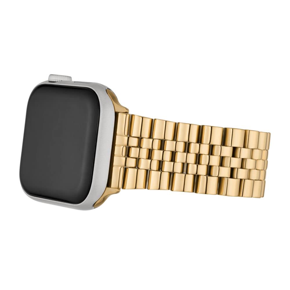 Foto 4 pulgar | Correa de Reloj Michael Kors de Acero Inoxidable Dorado para Apple Watch - Venta Internacional