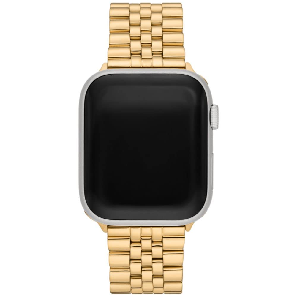 Foto 6 pulgar | Correa de Reloj Michael Kors de Acero Inoxidable Dorado para Apple Watch - Venta Internacional