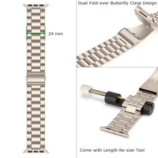 Foto 5 | Correa de Reloj Tasikar Compatible con 2 a 49 mm - Venta Internacional