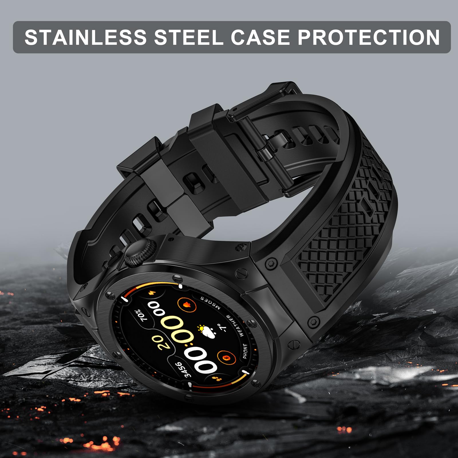 Foto 4 pulgar | Correas De Repuesto Y Funda Protectora Para Google Pixel Watch - Venta Internacional.