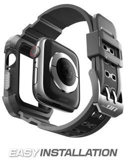Foto 4 | Funda con Correa para Apple Watch Supcase Negro - Venta Internacional