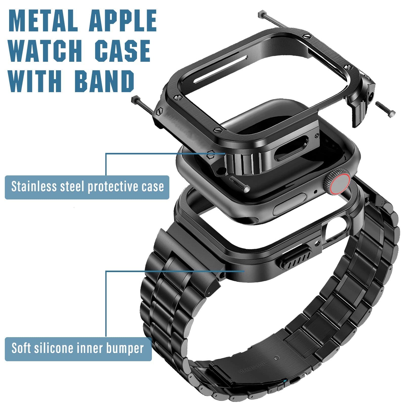Foto 4 pulgar | Correa Miohhr para Apple Watch-Venta Internacional