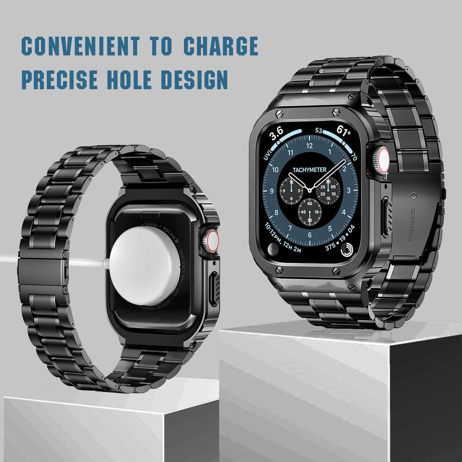 Foto 5 pulgar | Correa Miohhr para Apple Watch-Venta Internacional
