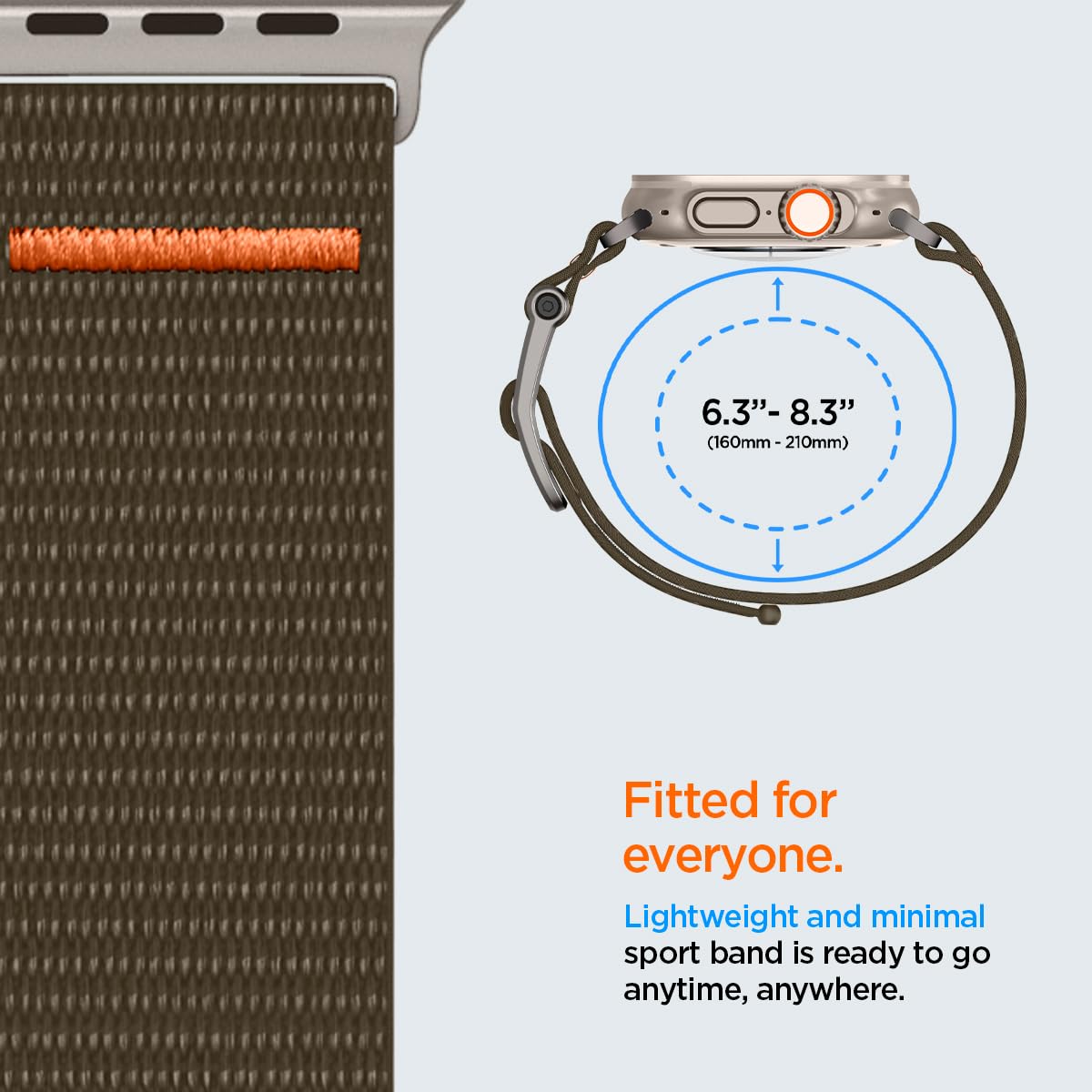 Foto 5 pulgar | Correa Spigen para Apple Watch-Venta Internacional