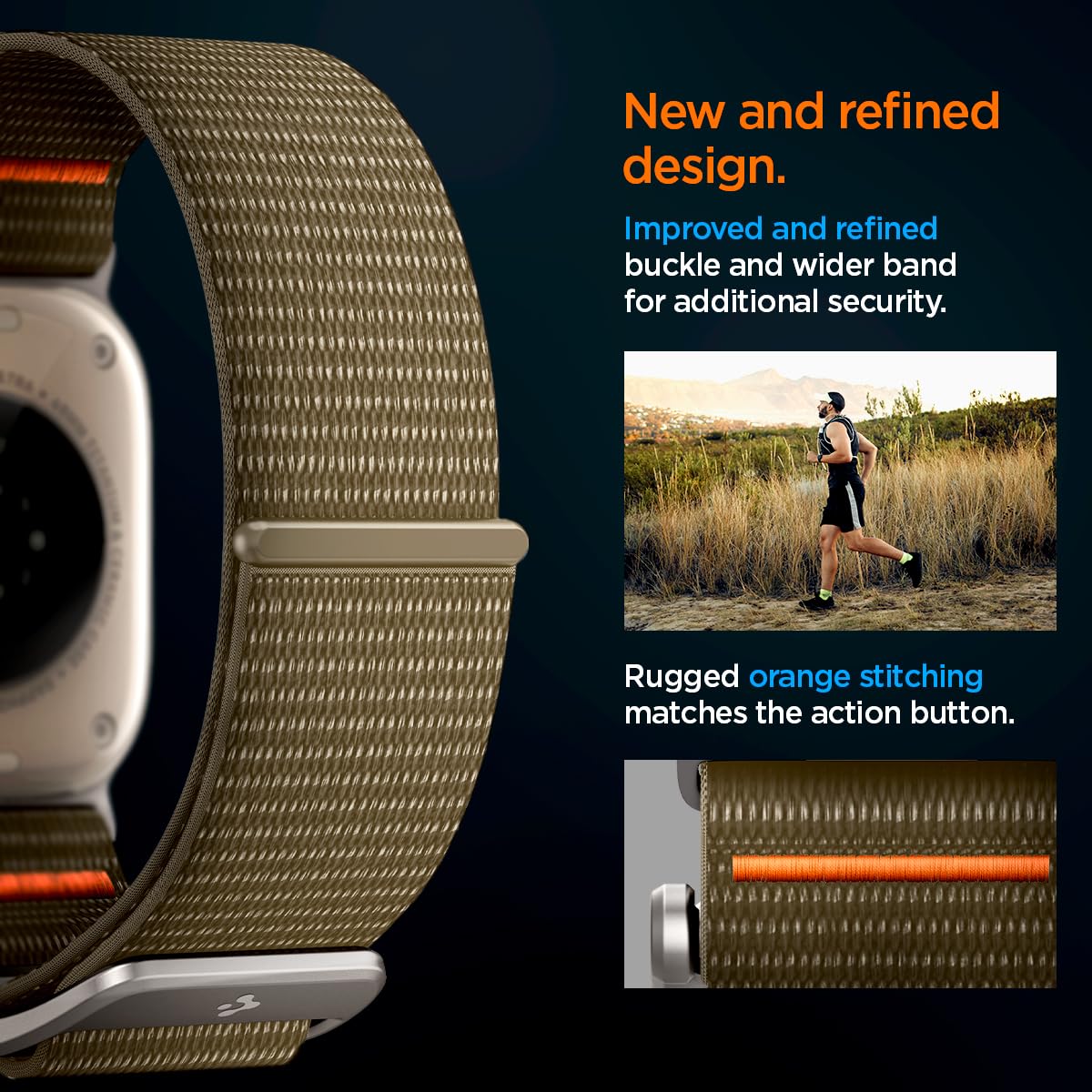 Foto 7 pulgar | Correa Spigen para Apple Watch-Venta Internacional
