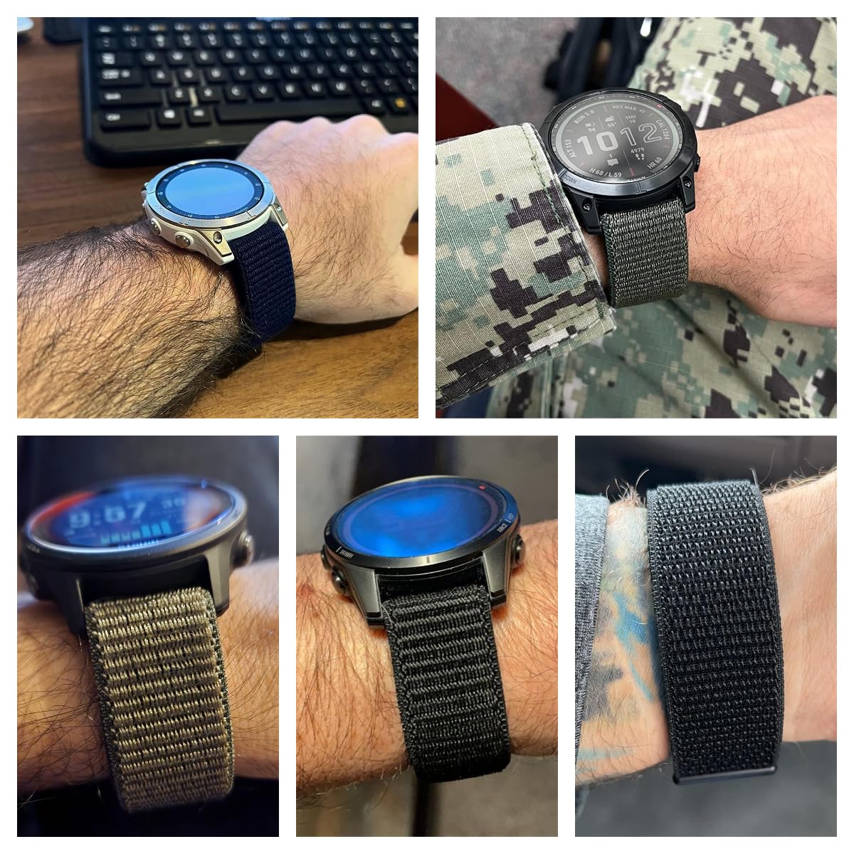 Foto 7 pulgar | Correas de Reloj Olytop Fenix 8 47 mm fenix 7 6 5 epix Generación 2  Pro - Venta Internacional