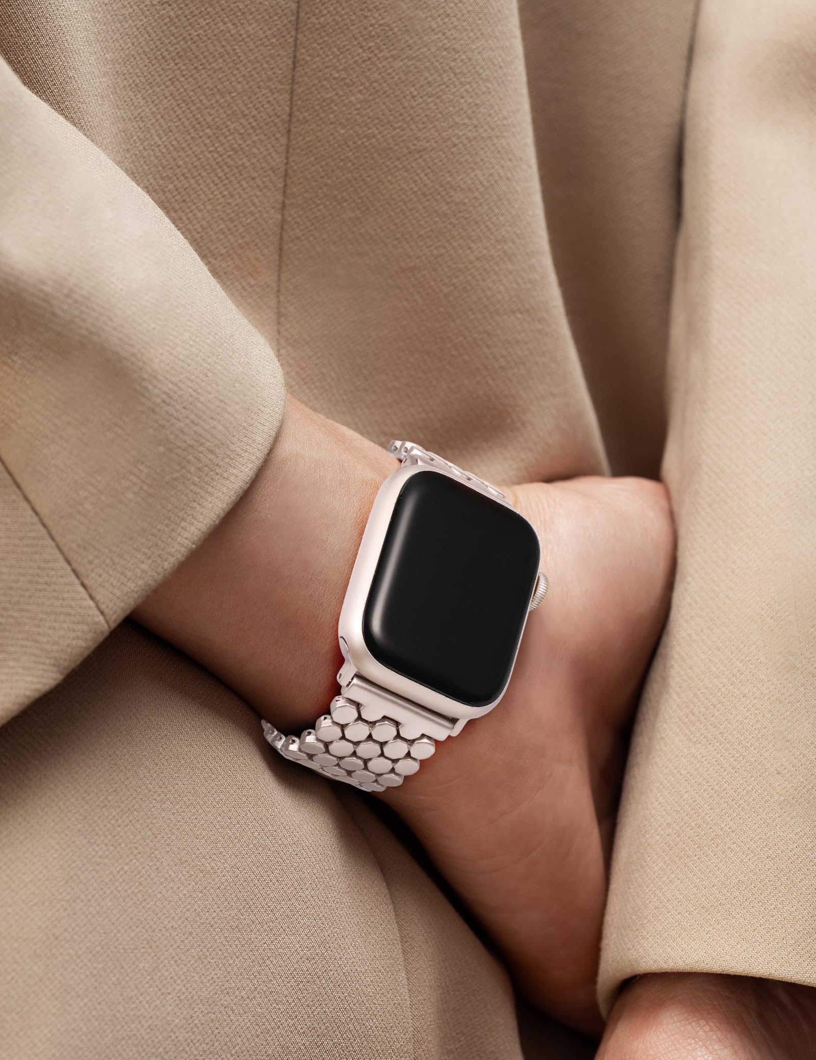 Foto 7 pulgar | Correa de Reloj Minyee para Apple - Venta Internacional