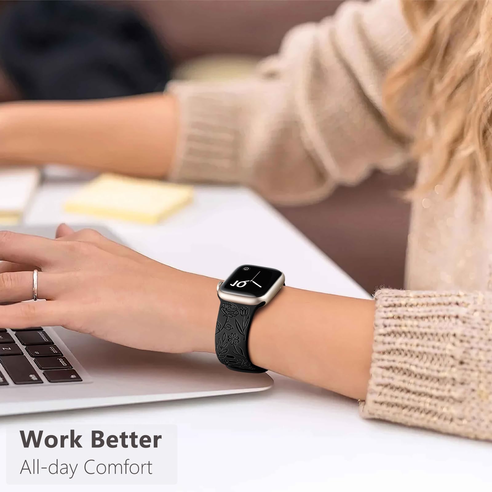 Foto 7 pulgar | Las Correas De Reloj Son Fácilmente Compatibles Con El Apple Watch De 40 Mm A 49 Mm. - Venta Internacional.