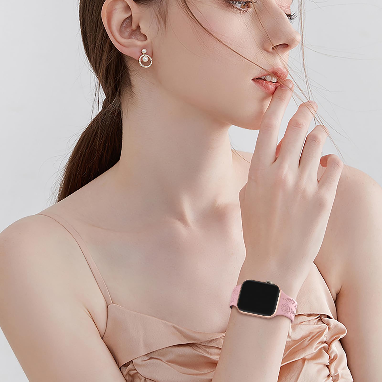 Foto 8 pulgar | Las Correas De Reloj Son Fácilmente Compatibles Con El Apple Watch De 40 Mm A 49 Mm. - Venta Internacional.