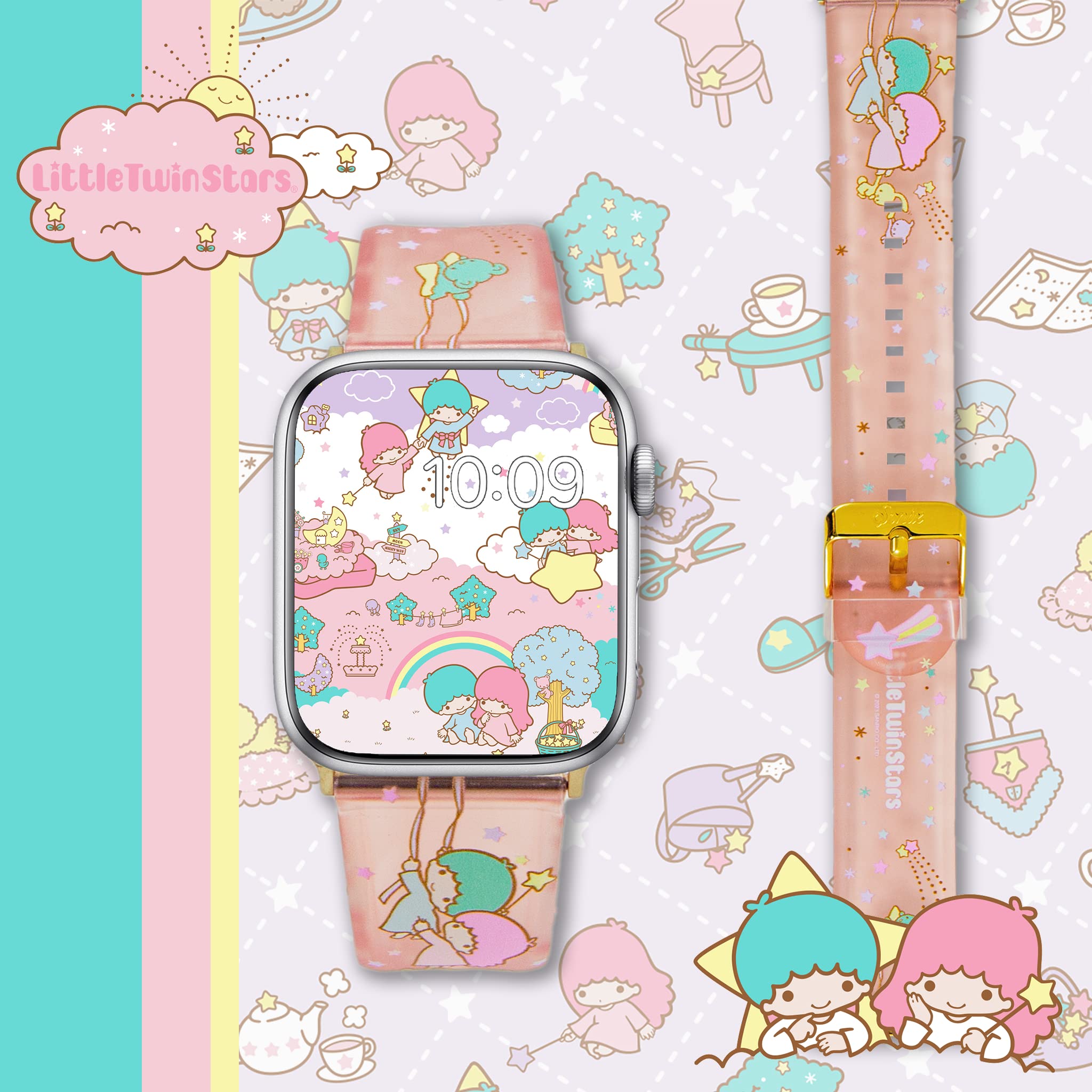 Foto 4 pulgar | Correa De Reloj Sonix X Sanrio Compatible Con Apple 41/40/38 Mm - Venta Internacional.