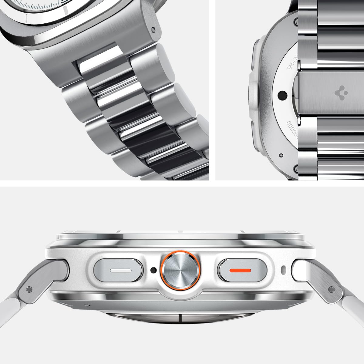 Foto 4 pulgar | Correa De Reloj Spigen Modern Fit 316l Para Samsung Galaxy De 47 Mm - Venta Internacional.
