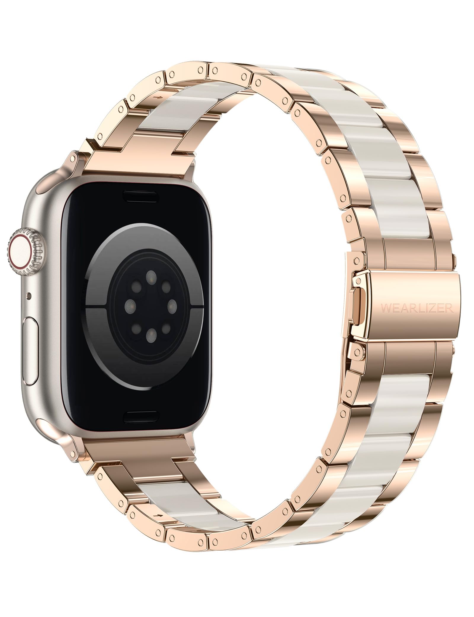 Foto 3 pulgar | Correa De Reloj Wearlizer Compatible Con Apple Iwatch De 42 A 49 Mm - Venta Internacional.