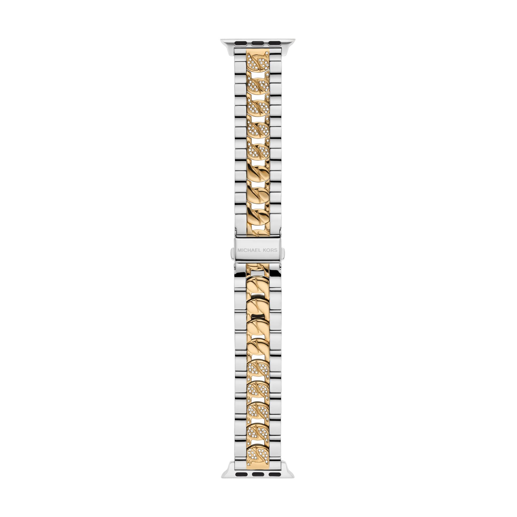 Foto 2 pulgar | Correa de Reloj Michael Kors de Acero Inoxidable Bicolor 38 40 mm - Venta Internacional