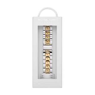 Foto 6 | Correa de Reloj Michael Kors de Acero Inoxidable Bicolor 38 40 mm - Venta Internacional