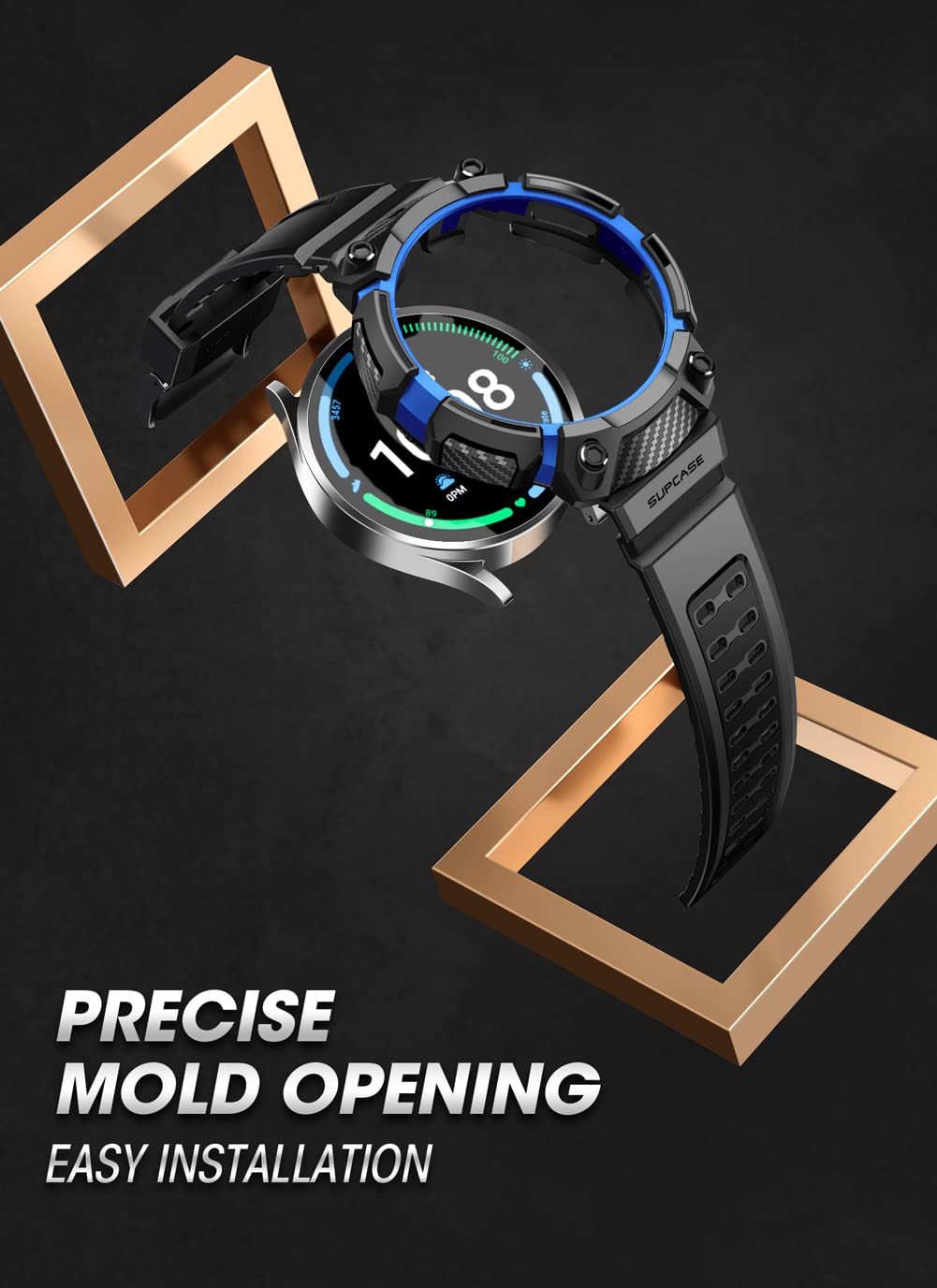 Foto 5 pulgar | Funda Supcase Unicorn Beetle Pro Para Galaxy Watch 5 Pro 45 Mm 2022 - Venta Internacional.