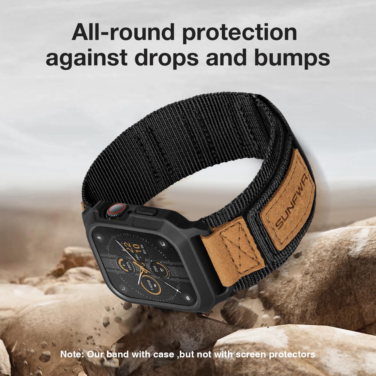 Foto 6 pulgar | Correa de Reloj Sunfwr Compatible con Apple Watch - Venta Internacional