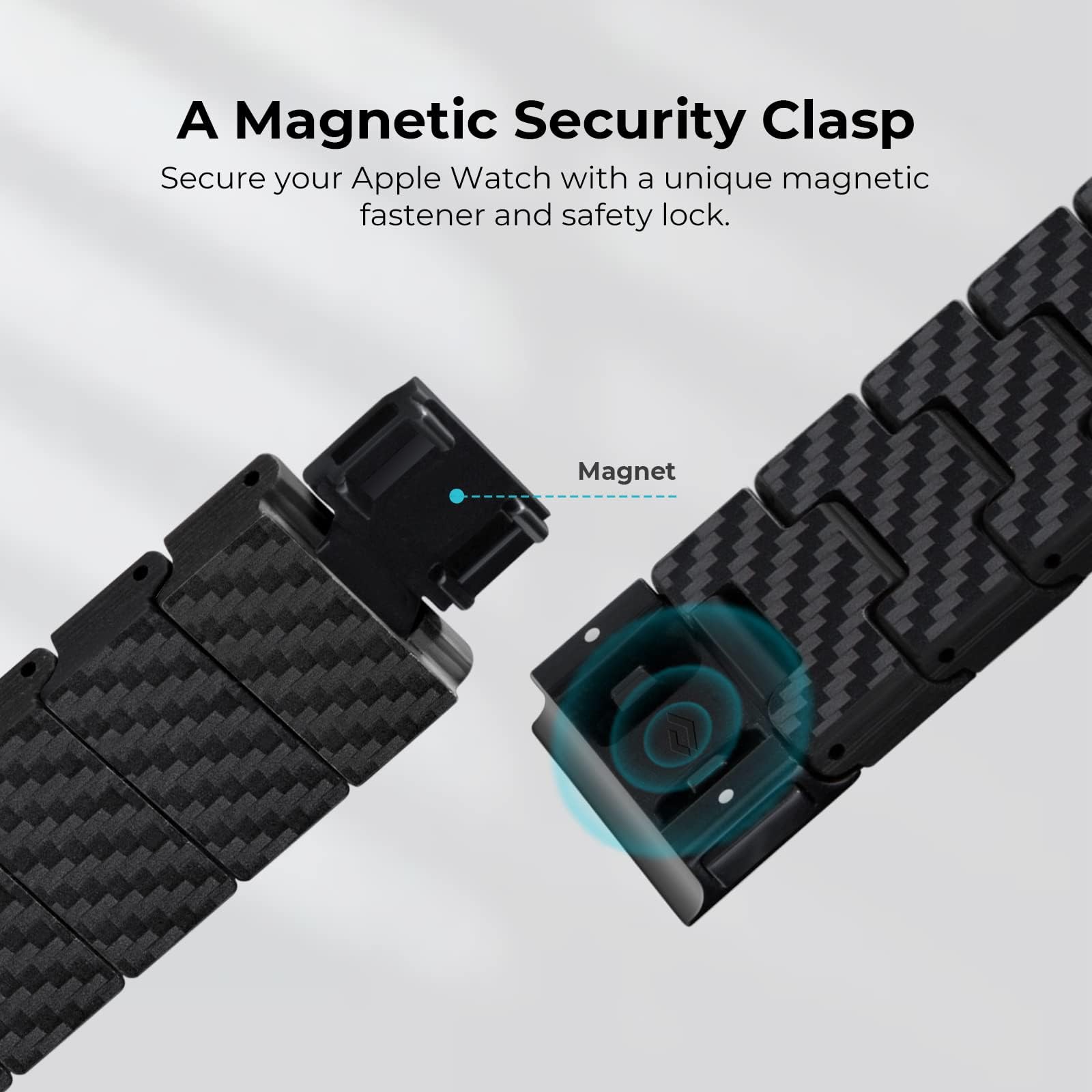 Foto 4 | Correa para Apple Watch Pitaka Fibra de Carbono - Venta Internacional