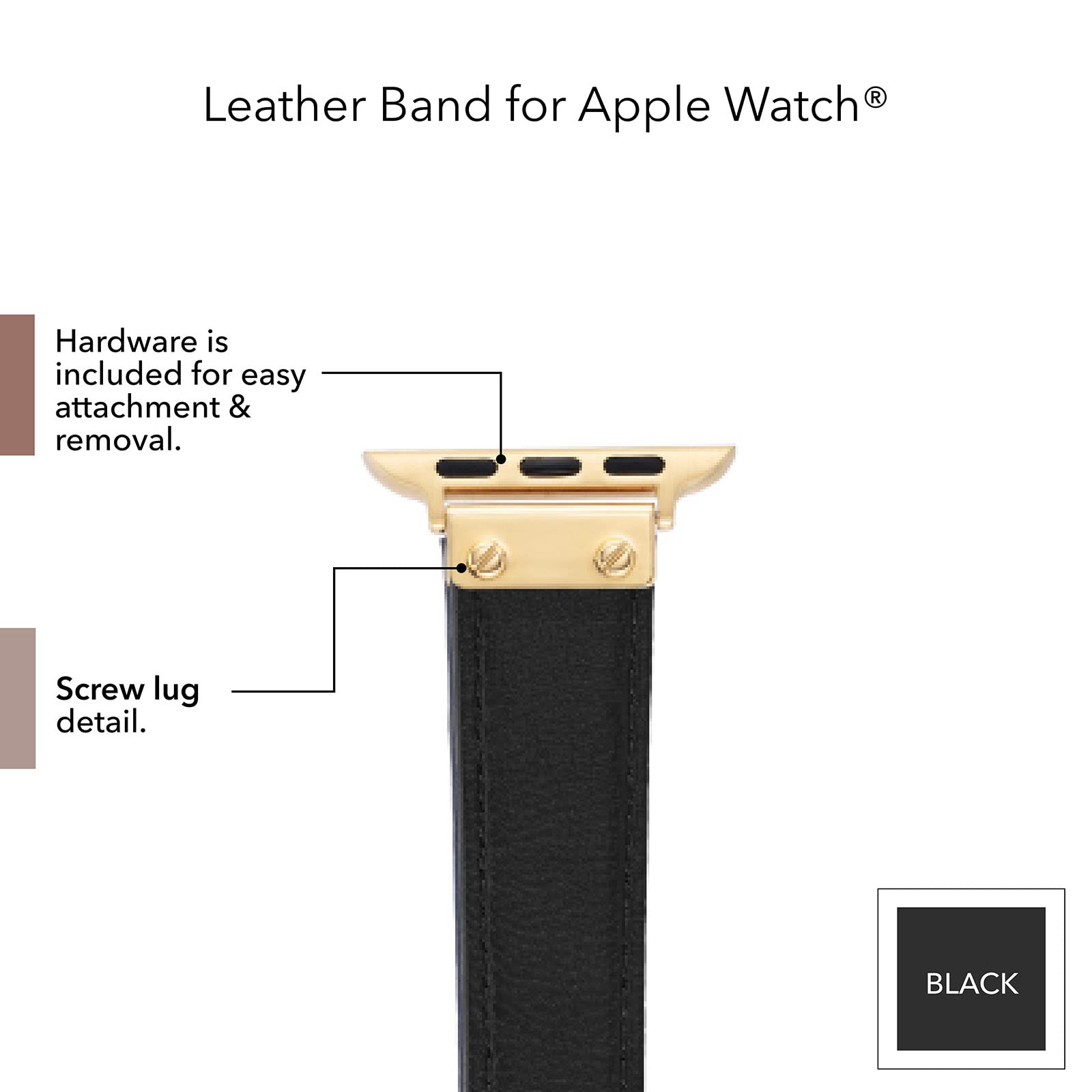 Foto 6 | Correa de Piel Anne Klein para Apple Watch - Venta Internacional