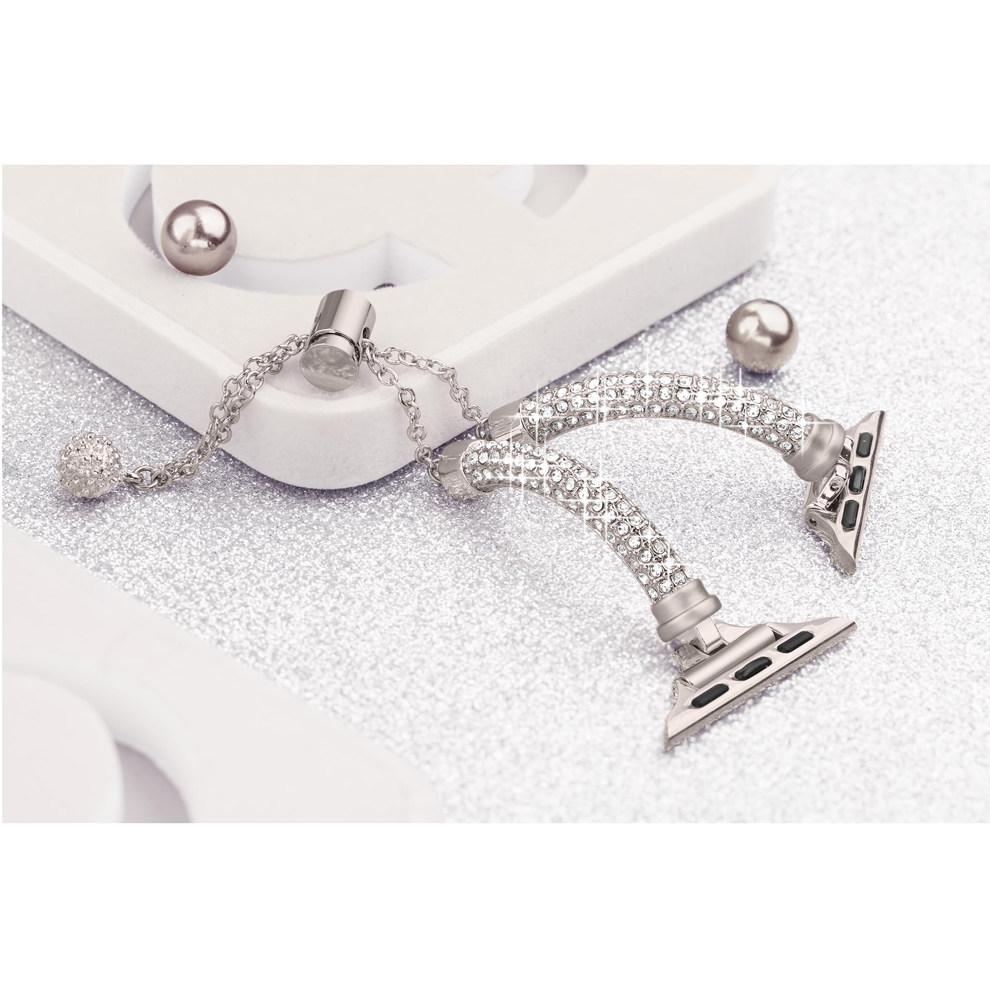 Foto 5 pulgar | Correa Secbolt Bling Metal 40 Mm - Venta Internacional