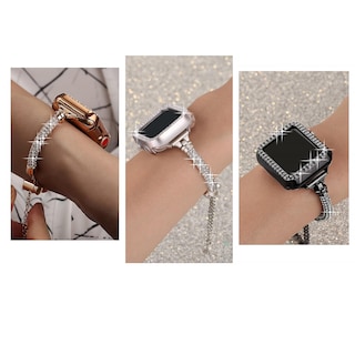 Foto 6 | Correa Secbolt Bling Metal 40 Mm - Venta Internacional