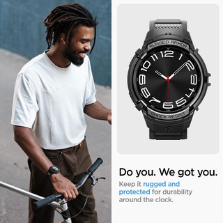 Foto 2 | Funda Con Banda Protectora Para Samsung Galaxy Watch 6 De 47 Mm - Venta Internacional.