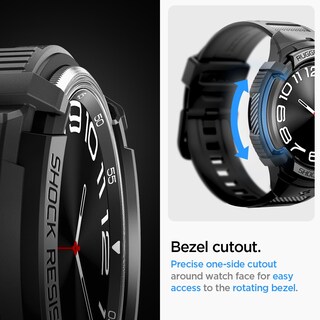 Foto 6 | Funda Con Banda Protectora Para Samsung Galaxy Watch 6 De 47 Mm - Venta Internacional.