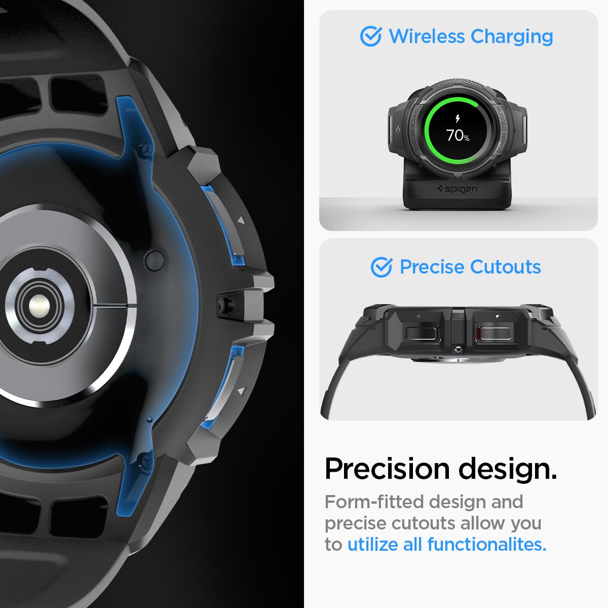 Foto 8 pulgar | Funda Con Banda Protectora Para Samsung Galaxy Watch 6 De 47 Mm - Venta Internacional.