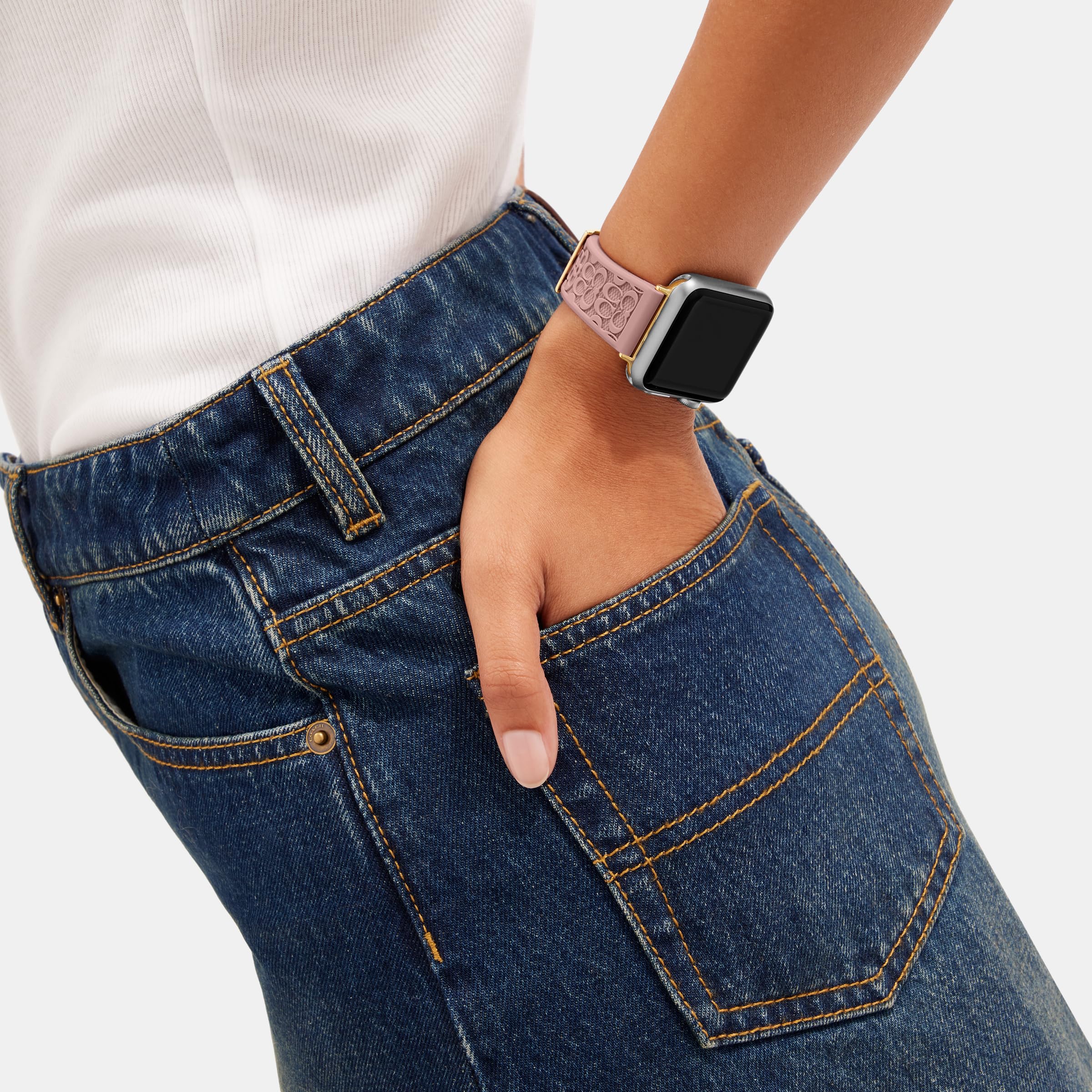 Foto 3 | Correa Coach para Apple Watch-Venta Internacional