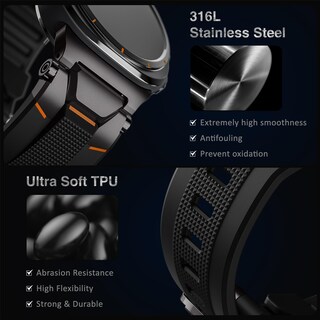 Foto 2 | Correa De Reloj Ultimal Para Samsung Galaxy Watch Ultra De 47 Mm - Venta Internacional.